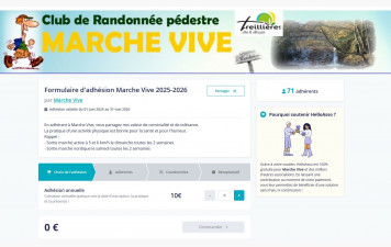 Adhésion saison 2025-226