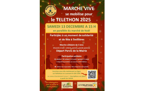 Marche solidaire de noël